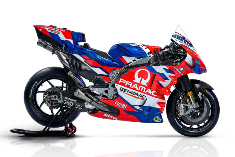 Íme a 2022-es Pramac Ducati – Több fehér és kék (Fotók + Videó)