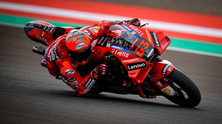 Bagnaia: „Remélem Katarban minden feltétel adott lesz”