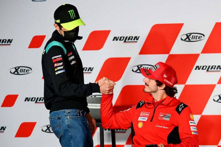 Bagnaia: „Valentino Rossi rengeteget segített nekem”