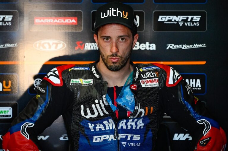 Dovizioso versenyét figyelmetlenség tette tönkre