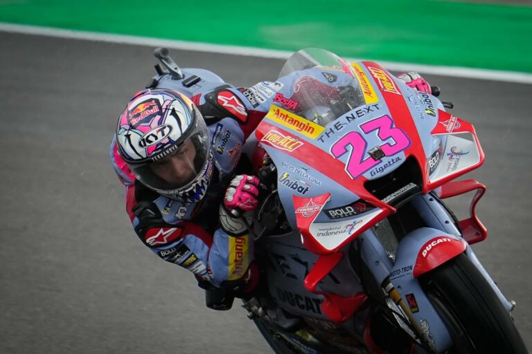 Bastianini a csuklóját fájlalja bukása után
