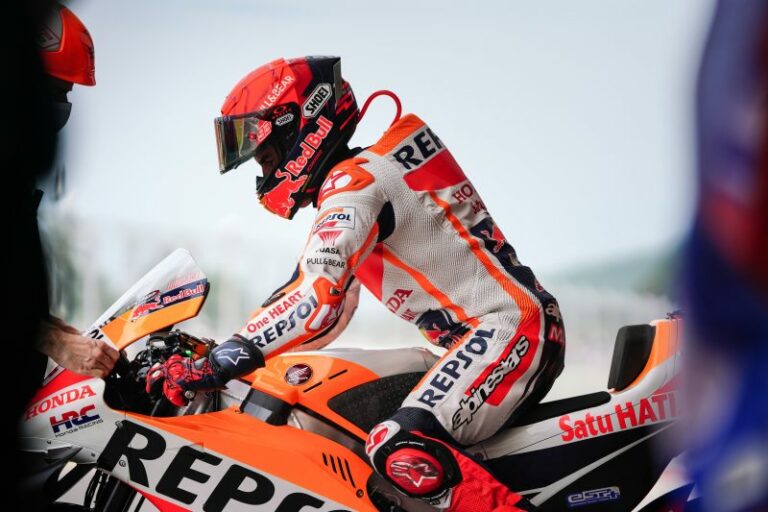 Marc Marquez újra motoron