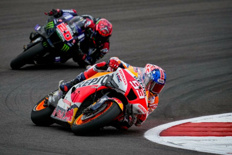 Marc Márquez aggódik a versenygumi kiválasztása miatt