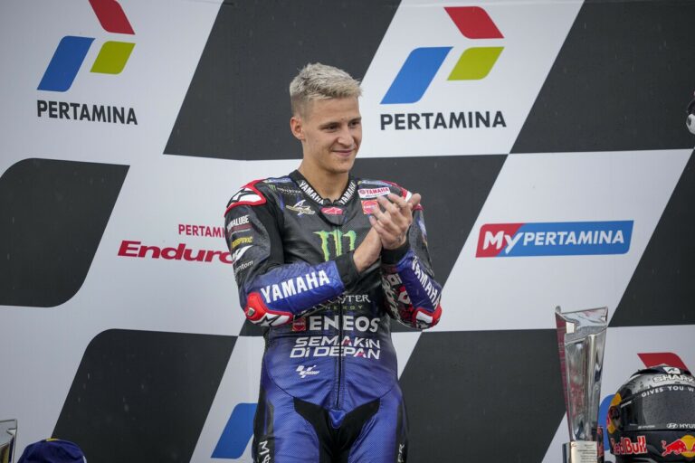 Quartararo: Merő szerencse, ha a Yamaha tapadást talál