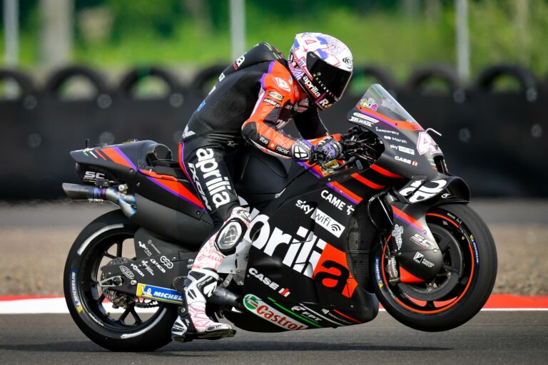 Termas – Aprilia 1-2 a szabadedzéseken