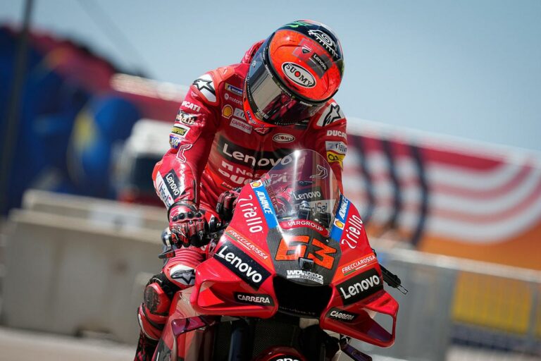 Bagnaia idén először az első sorban