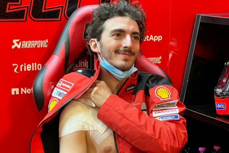 Francesco Bagnaia: „Nem fogok tudni sok kört megtenni”