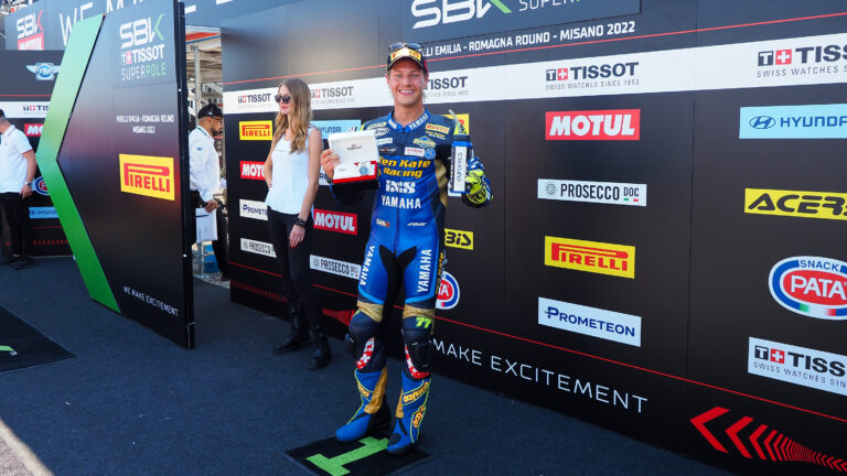 Misano: Baldassarri ért be először, de Aegerter a futamgyőztes