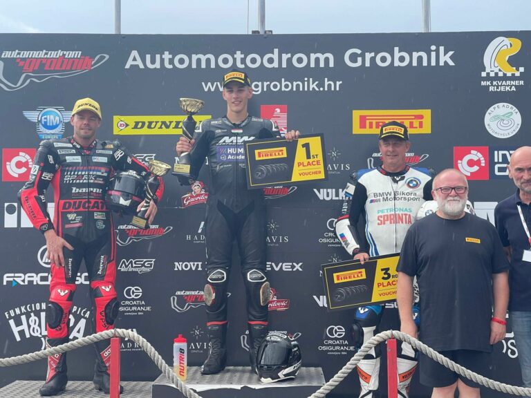 Kovács Bálint az Alpok Adria Bajnokságban is győzelemre vitte a Ducatit