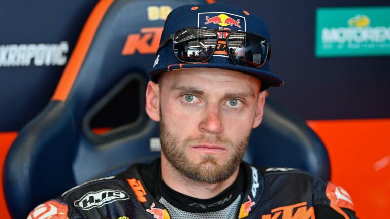 Brad Binder örül, hogy egyáltalán célbaért