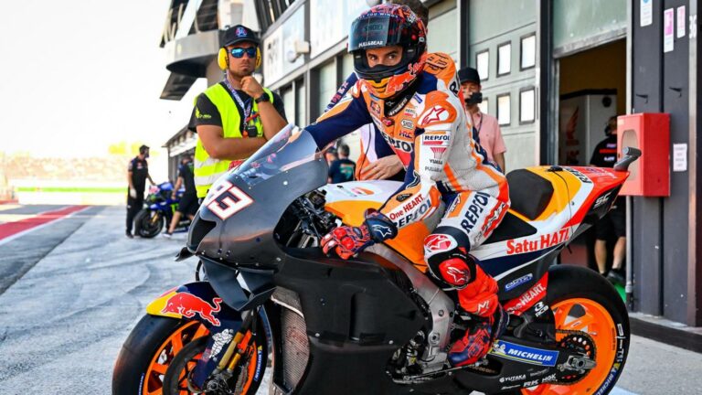 Bagnaia az első tesztnap leggyorsabbja, Márquez újra motoron