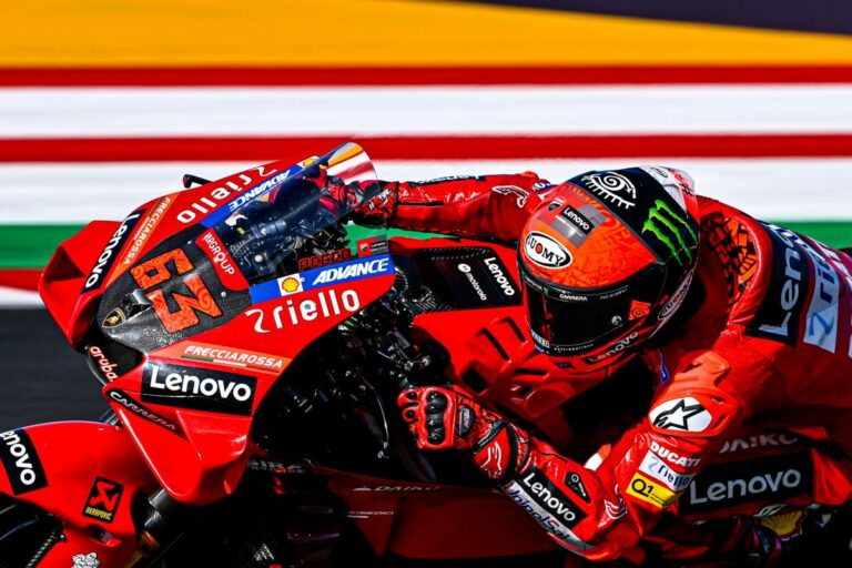 Bagnaia felkerült a legnagyobbak listájára