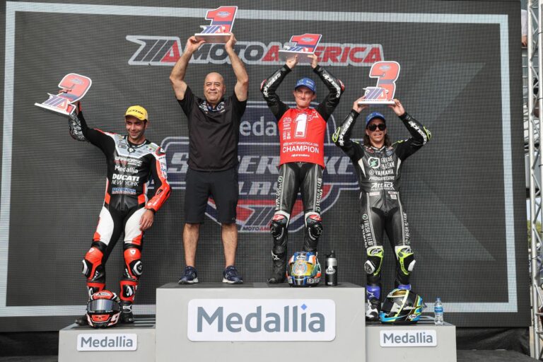 MotoAmerica: Gagne megvédte címét, Petrucci ezüstérmes!