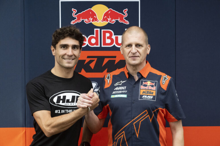 A Red Bull KTM Ajo 2023-as Moto2-es felállása is hivatalos