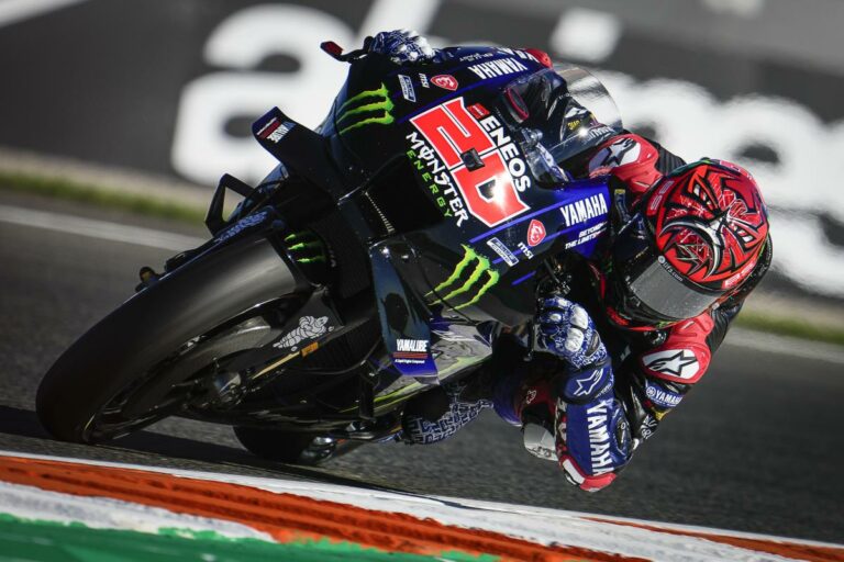 Valencia: Quartararo a leggyorsabb, Bagnaia 17. az első szabadedzésen