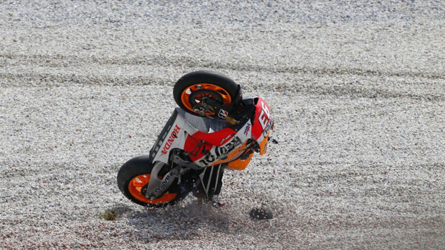 MotoGP, Marc Márquez, Honda, Sepang 2013 teszt, baleset