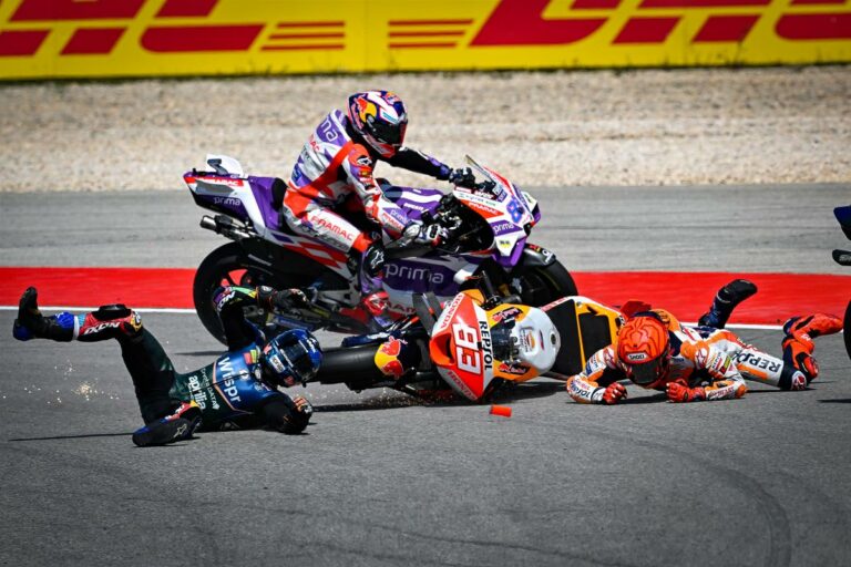 Marc Márqueztől Bagnaiáékig – ennyit estek a MotoGP versenyzői az idei szezonban