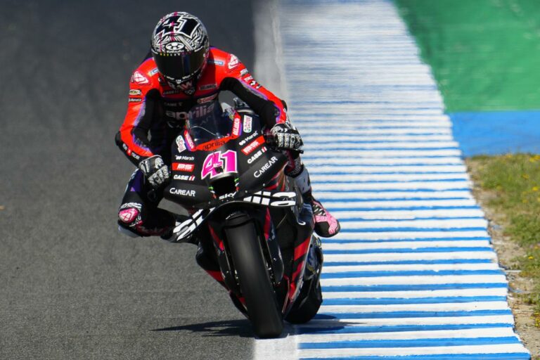 Hiába a jó teszteredmény, egyvalami mégis aggasztja az Aprilia versenyzőjét
