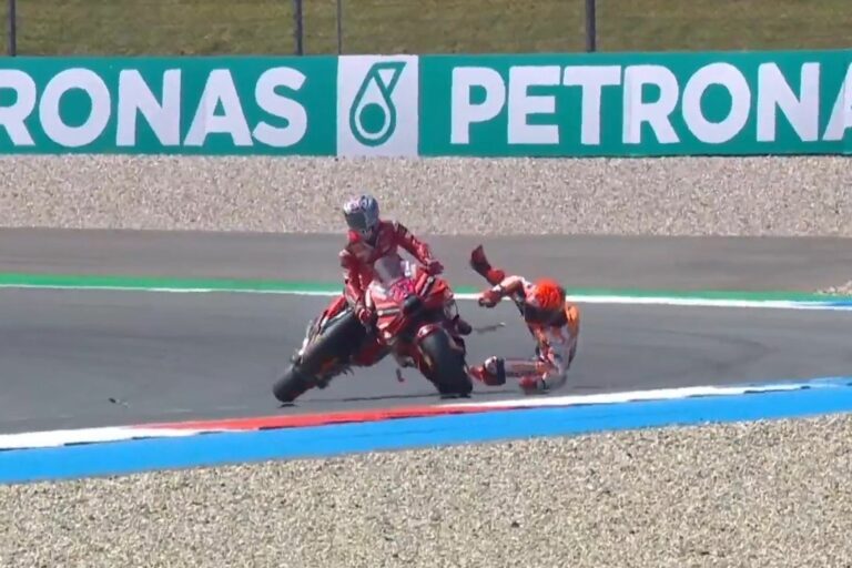 Marc Márquez elnézést kért Bastianinitől az időmérőn elkövetett hibájáért