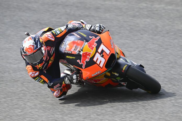 Moto2, Pedro Acosta, KTM Ajo, Olasz Nagydíj 2023, szombat