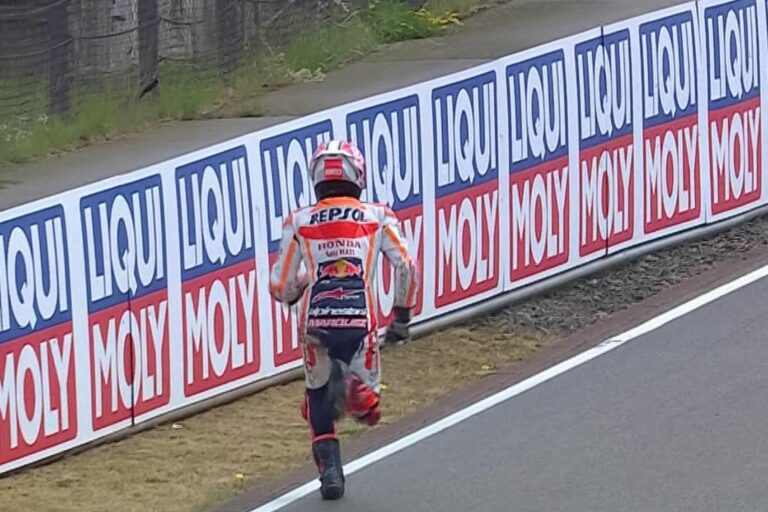 Quartararo gratulált a hétvégén ötször bukó Marc Márqueznek azért, amit csinál