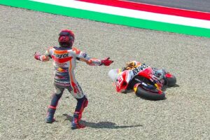MotoGP, Marc Márquez, Honda, baleset, Olasz Nagydíj 2023