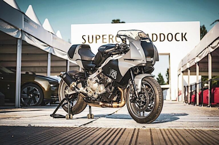 Ütős retro-sportmotort mutatott a Yamaha Goodwoodban