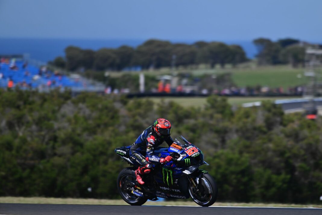 MotoGP, Fabio Quartararo, Yamaha, Ausztrál Nagydíj 2023, péntek