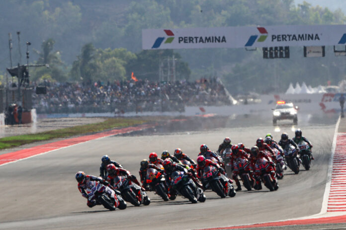 MotoGP, Indonéz Nagydíj 2023, futam, rajt