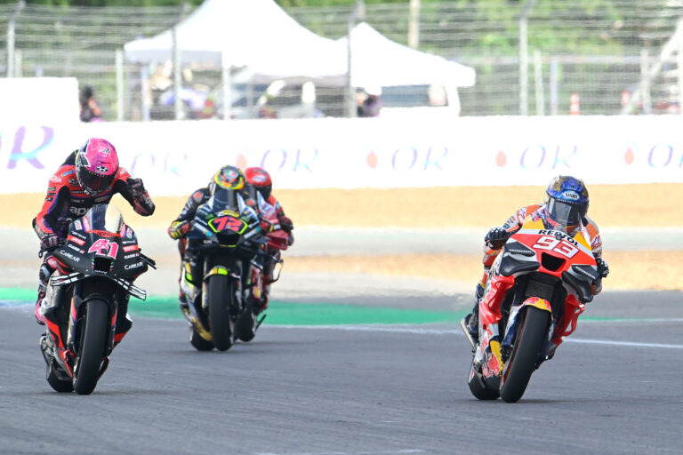 Marc Márquez rizikós beállítással múlta felül várakozásait, de a negyedik hely nem az ő érdeme