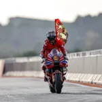 MotoGP, Francesco Bagnaia, Ducati, ünneplés, Valenciai Nagydíj 2023, futam