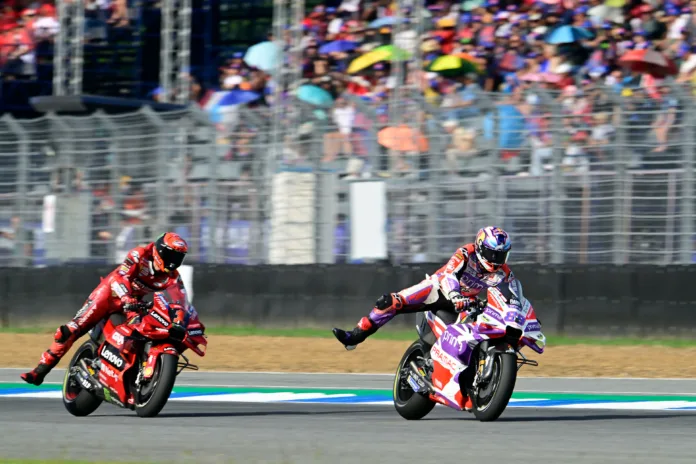 MotoGP, Francesco Bagnaia, Ducati, Jorge Martín, Pramac, Thai Nagydíj 2023, futam
