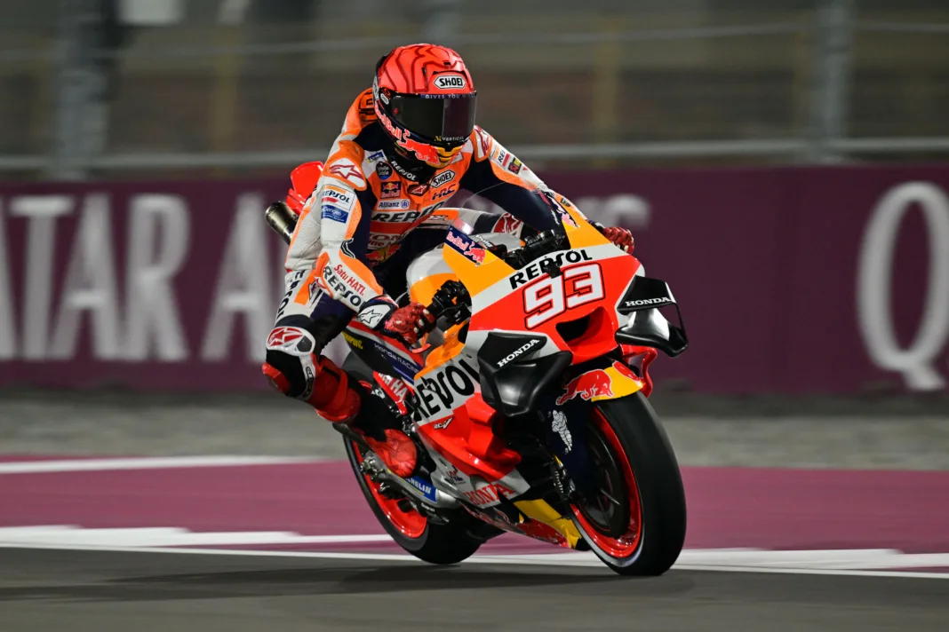 MotoGP, Marc Márquez, Honda, Katari Nagydíj 2023, péntek