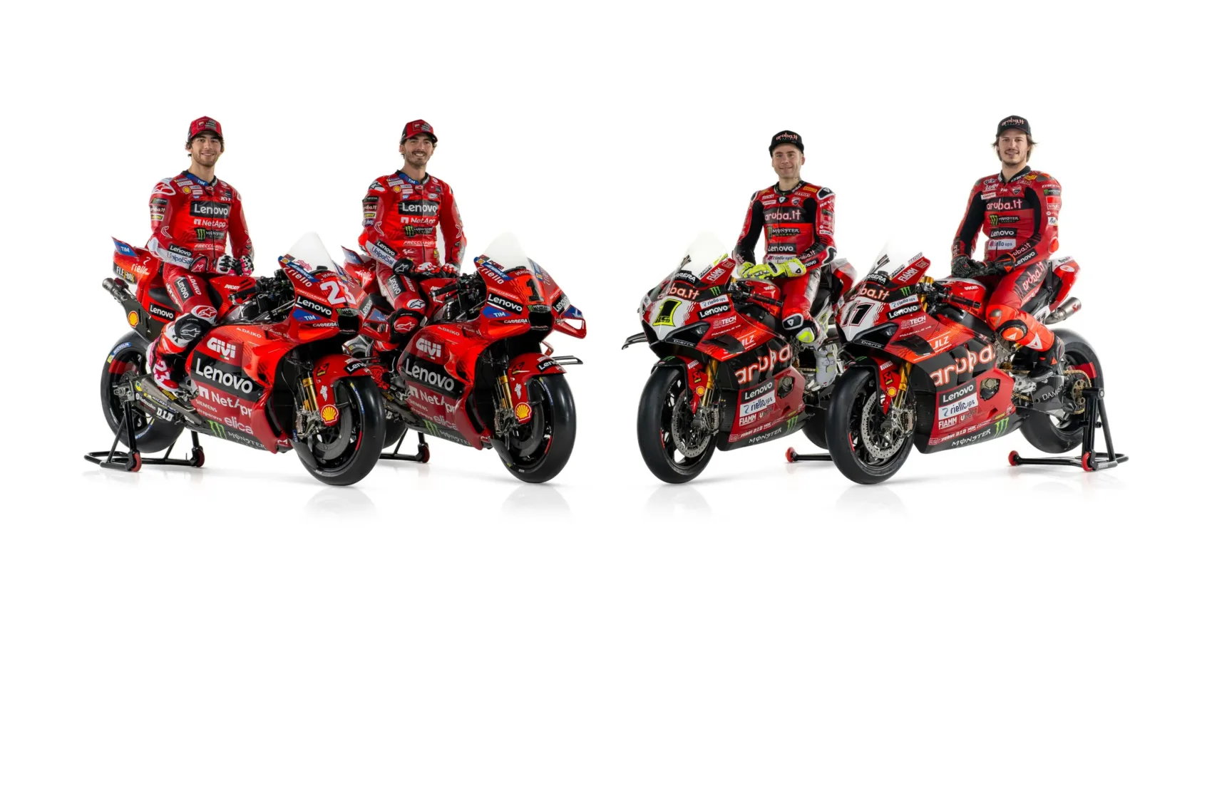 MotoGP, Superbike-világbajnokság, Enea Bastianini, Francesco Bagnaia, Álvaro Bautista, Nicolò Bulega, Ducati 2024