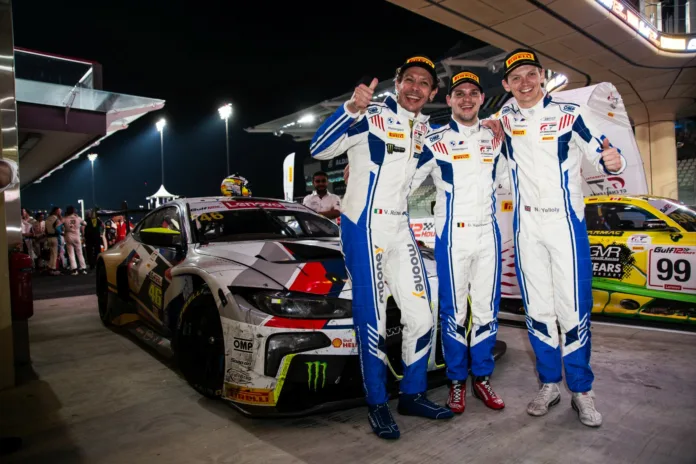 Intercontinental GT Challenge, Valentino Rossi, Dries Vanthoor, Nick Yelloly, BMW, WRT, Gulf 12 órás 2023