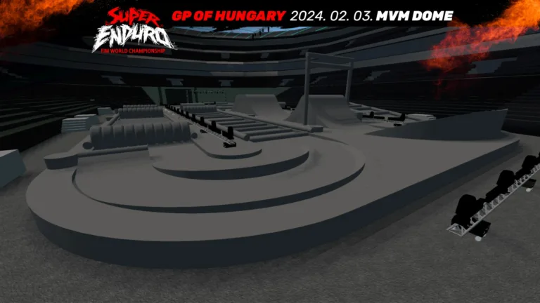 Bemutatták a Superenduro GP of Hungary pályáját, egy teljesen új elemet is tartalmaz