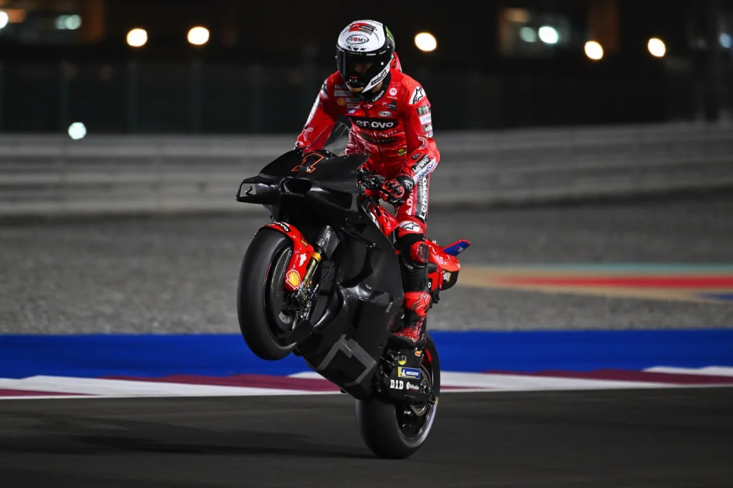MotoGP, Francesco Bagnaia, Ducati, Katar teszt 2024, 1. nap