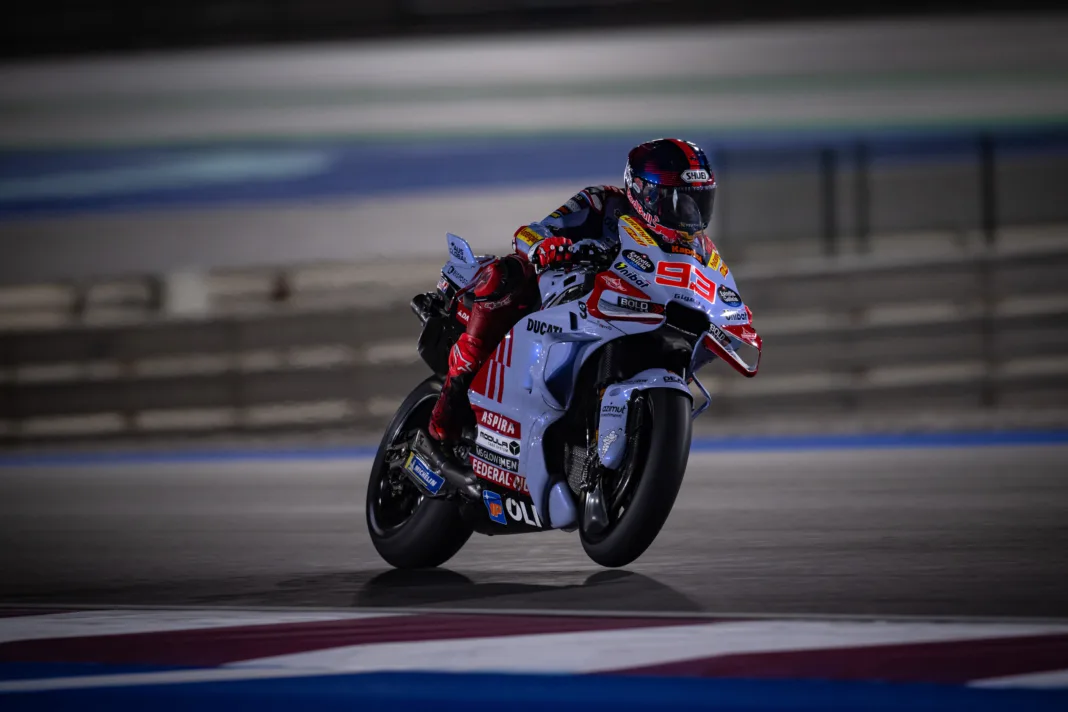 MotoGP, Marc Márquez, Gresini, Katar teszt 2024, 1. nap