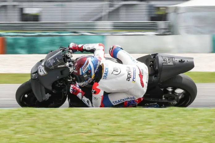 Raúl Fernández, 2024, Sepang, teszt, Aprilia