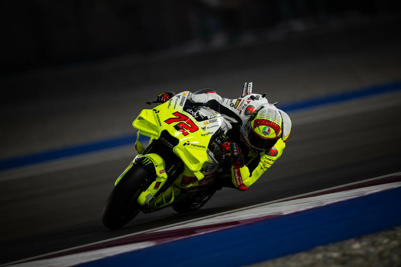 MotoGP, Marco Bezzecchi, VR46, Katar teszt 2024, 2. nap