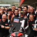 Moto2, Arón Canet, Portugál Nagydíj 2024, futam