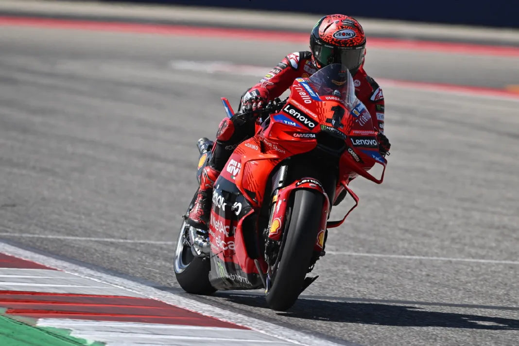 MotoGP, Francesco Bagnaia, Ducati, Amerikai Nagydíj 2024, szombat