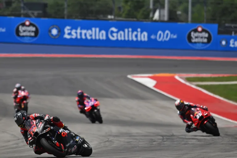 2022 óta nem történt olyan a Ducatival, mint ami az austini futamon megesett