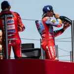 MotoGP, Francesco Bagnaia, Marc Márquez, dobogó, Katalán Nagydíj 2024, futam
