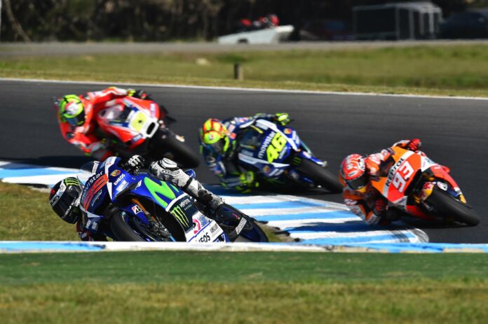 2015, Phillip Island, MotoGP, Jorge Lorenzo, Valentino Rossi, Marc Márquez