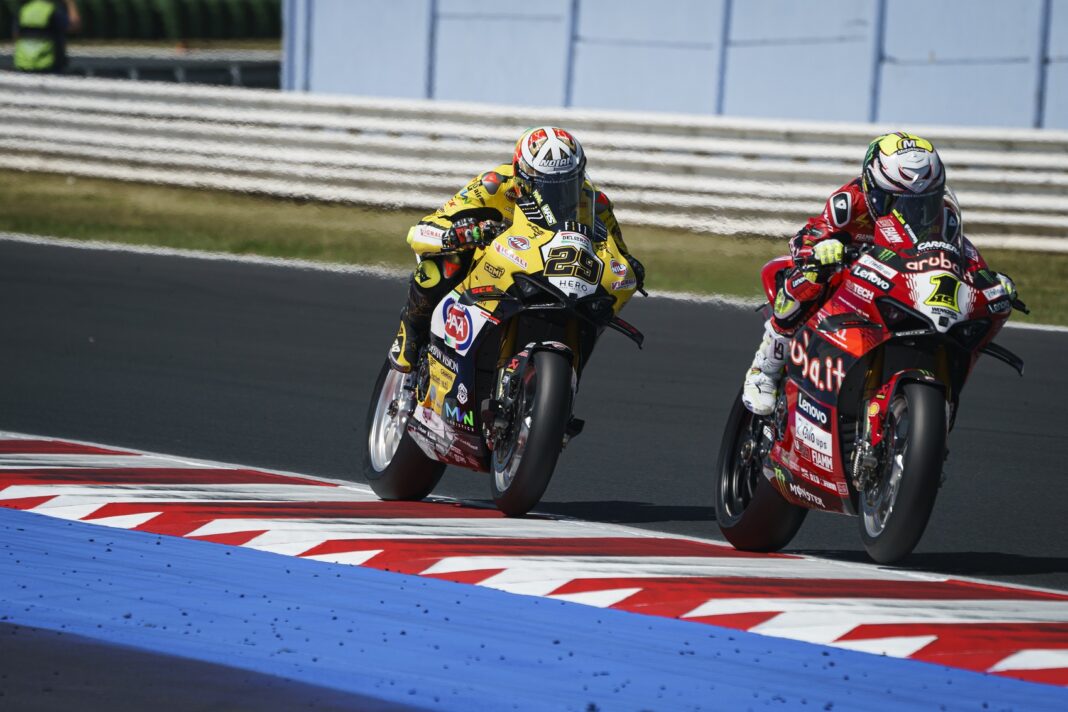 Andrea Iannone, Álvaro Bautista, Ducati, Misano, Superbike-vb, 2024, vasárnap