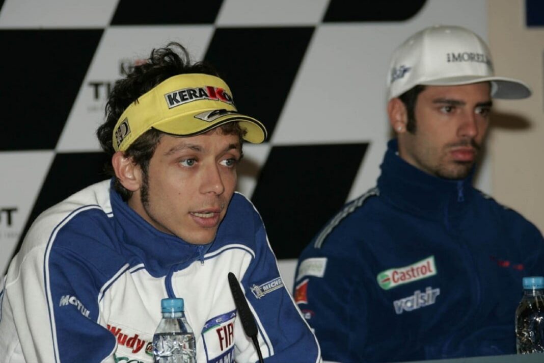 Marco Melandri, Valentino Rossi