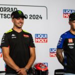 MotoGP, Fabio Di Giannantonio, Fabio Quartararo, Német Nagydíj 2024, csütörtök
