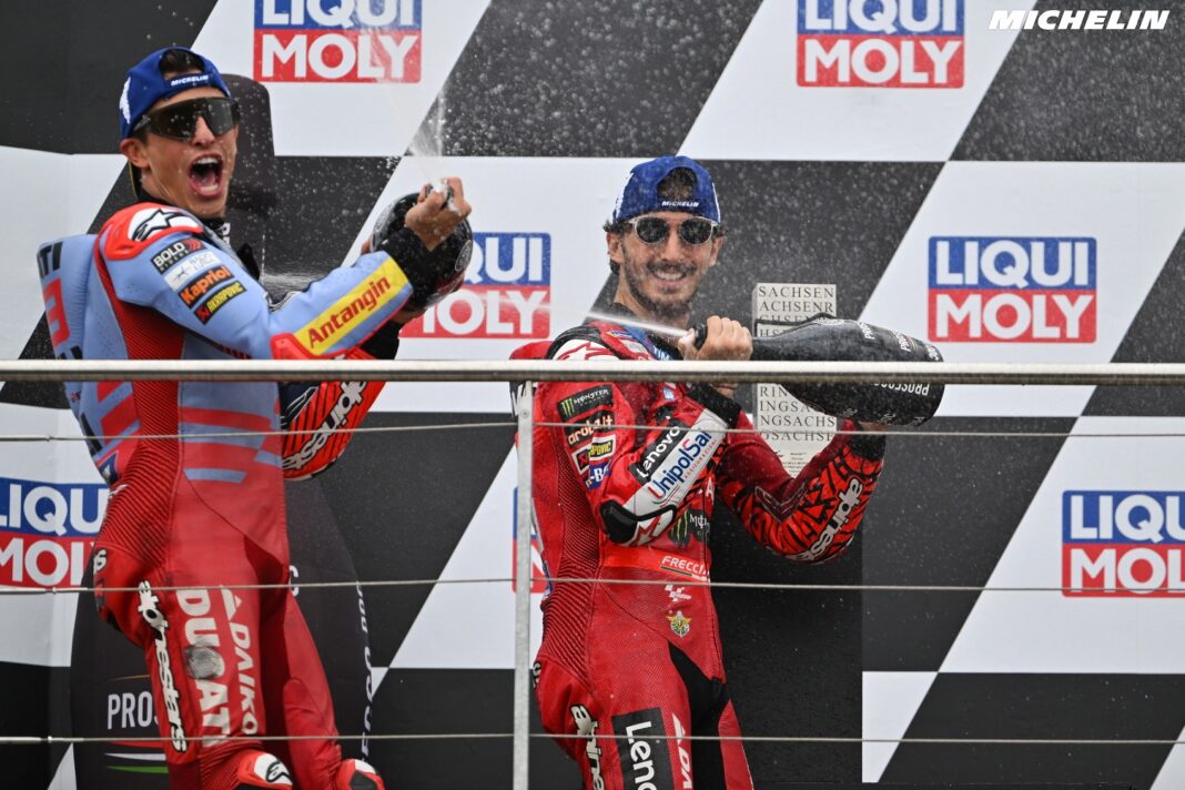 MotoGP, Francesco Bagnaia, Marc Márquez, Német Nagydíj 2024, futam