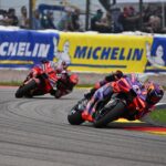 Francesco Bagnaia, Jorge Martín, 2024, Német Nagydíj, futam